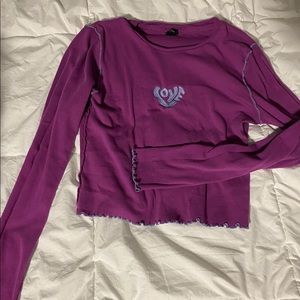 Urban outfitters fitted long sleeve